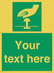 SM7173: Custom Safe condition: Emergency stop button