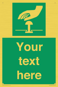 SM7173: Custom Safe condition: Emergency stop button