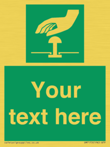 SM7173: Custom Safe condition: Emergency stop button