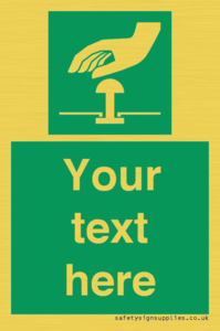 SM7173: Custom Safe condition: Emergency stop button