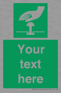 SM7173: Custom Safe condition: Emergency stop button