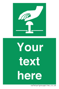 SM7173: Custom Safe condition: Emergency stop button