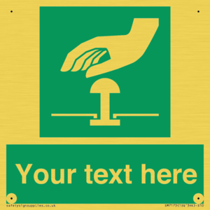 SM7173: Custom Safe condition: Emergency stop button