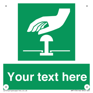 SM7173: Custom Safe condition: Emergency stop button