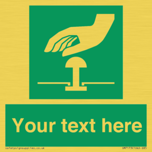 SM7173: Custom Safe condition: Emergency stop button