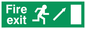 SQ664: fire exit - safety sign