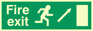 SQ664: fire exit - safety sign
