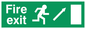 SQ664: fire exit - safety sign