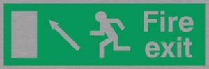 SQ665: fire exit - safety sign