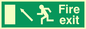 SQ665: fire exit - safety sign