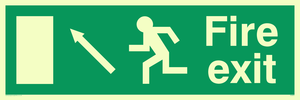 SQ665: fire exit - safety sign