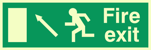 SQ665: fire exit - safety sign