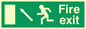 SQ665: fire exit - safety sign
