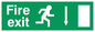 SQ666: fire exit - safety sign