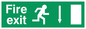 SQ666: fire exit - safety sign