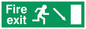 SQ667: fire exit - safety sign