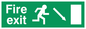SQ667: fire exit - safety sign