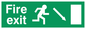 SQ667: fire exit - safety sign