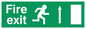 SQ669: fire exit - safety sign