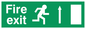 SQ669: fire exit - safety sign