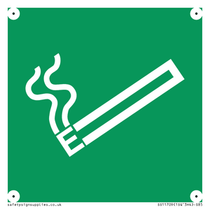 SS11709: E901 safe condition ecigarettes permitted