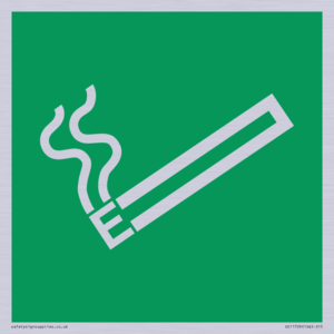 SS11709: E901 safe condition ecigarettes permitted