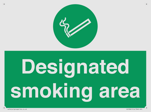 SS12841: Designated smoking area