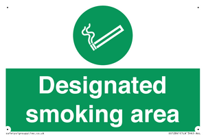 SS12841: Designated smoking area
