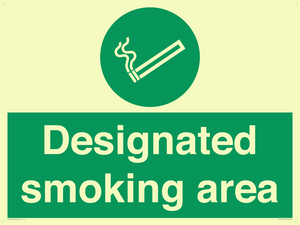 SS12841: Designated smoking area