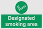 SS12841: Designated smoking area