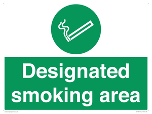 SS12841: Designated smoking area