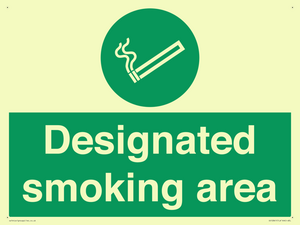 SS12841: Designated smoking area