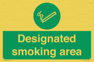 SS12841: Designated smoking area