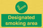 SS12841: Designated smoking area