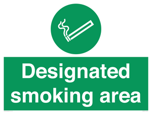 SS12841: Designated smoking area