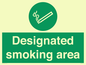 SS12841: Designated smoking area