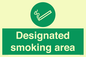 SS12841: Designated smoking area