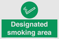 SS12841: Designated smoking area