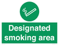 SS12841: Designated smoking area