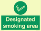 SS12841: Designated smoking area