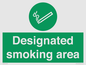 SS12841: Designated smoking area