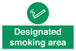 SS12841: Designated smoking area