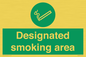 SS12841: Designated smoking area