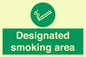 SS12841: Designated smoking area