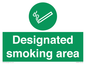 SS12841: Designated smoking area