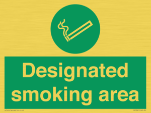 SS12841: Designated smoking area