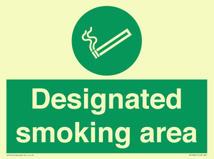 SS12841: Designated smoking area