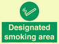 SS12841: Designated smoking area