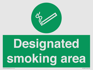 SS12841: Designated smoking area
