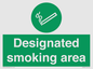 SS12841: Designated smoking area